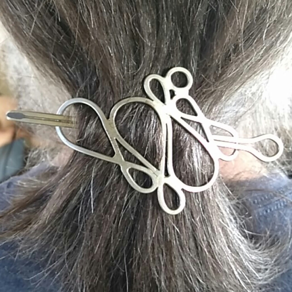 Silver Hair Accessory - Picture 7 of 7